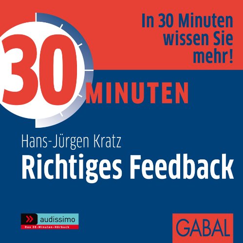 Stock image for 30 Minuten fr richtiges Feedback for sale by medimops