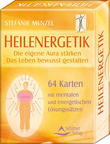 Beispielbild fr Heilenergetik: Die eigene Aura Strken - Das Leben bewusst gestalten - 64 Karten mit mentalen und energetischen Lsungsstzen zum Verkauf von medimops