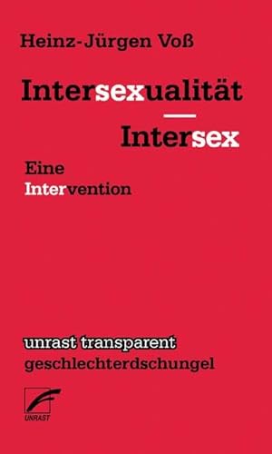 Stock image for Intersexualitt - Intersex for sale by GreatBookPrices