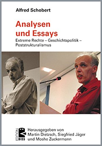 Stock image for Analysen und Essays: Extreme Rechte, Geschichtspolitik, Poststrukturalismus for sale by medimops