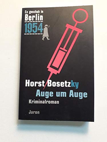 Stock image for Auge um Auge -Language: german for sale by GreatBookPrices