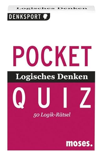 Beispielbild fr POCKET-QUIZ: LOGISCHES DENKEN: 50 Logik-Rtsel zum Verkauf von medimops