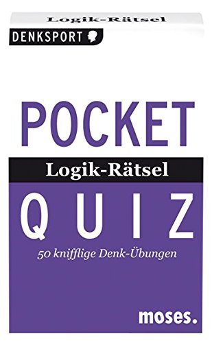 Stock image for Pocket Quiz Logik-Rtsel: 50 knifflige Denk-bungen for sale by medimops