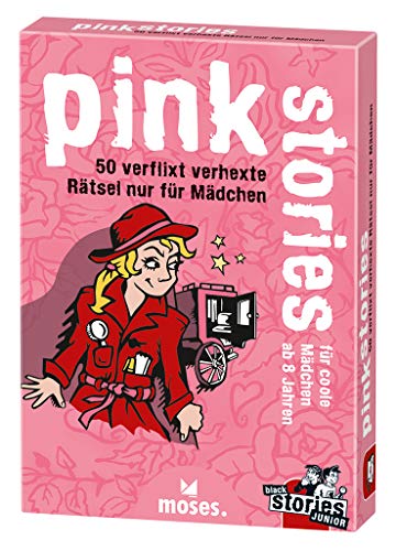 moses. black stories Junior pink stories | 50 verflixt verhexte Rätsel | Das Rätsel Kartenspiel nur für Mädchen - Köhrsen, Andrea und Andrea Köhrsen