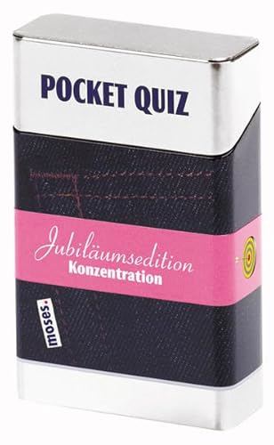 Beispielbild fr Pocket Quiz Jubilumsedition: Konzentration: 150 Fragen & Antworten zum Verkauf von medimops