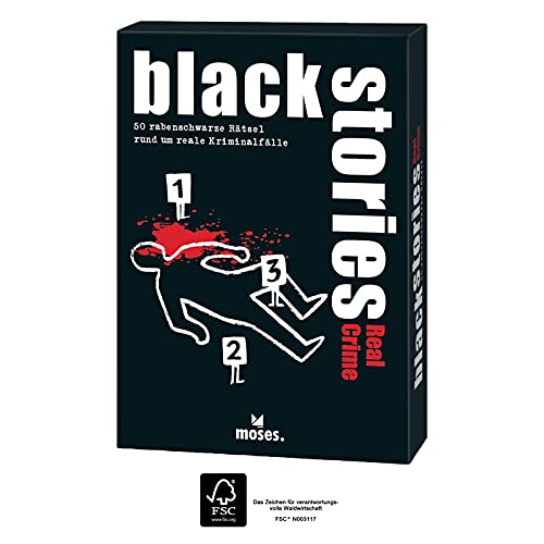 Beispielbild fr black stories - Real Crime Edition. 50 rabenschwarze Rtsel rund um reale Kriminalflle. zum Verkauf von Steamhead Records & Books