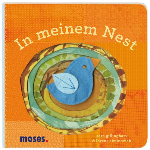 9783897776562: In meinem Nest: Pappbilderbuch mit Fingerpuppe aus Filz