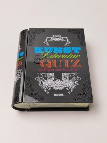 Pocket Quiz Kunst & Literatur Sonderedition: 50 Karten in einer Buch-Geschenkdose aus Metall - Mues, Tanja, Schönkes, Daniela