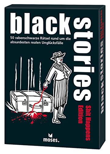 Beispielbild fr Moses 107118 - Black Stories - Shit Happens Edition zum Verkauf von medimops