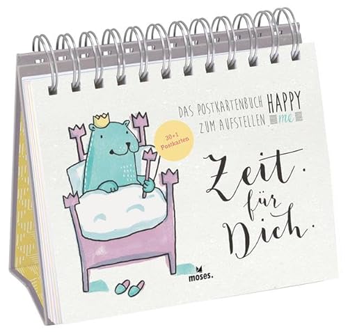 9783897779082: Happy me Postkartenbuch Zeit fr dich