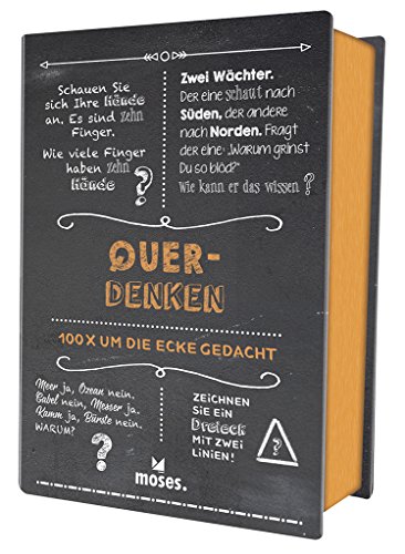 Stock image for Quiz-Box Querdenken: 100 x um die Ecke gedacht (Quiz-Boxen) for sale by medimops