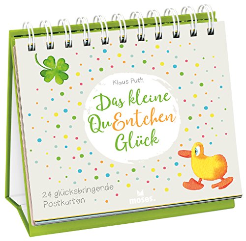 Beispielbild fr Das kleine QuEntchen Glck | 24 glcksbringende Postkarten | Ein Geschenkbuch zum Aufstellen zum Verkauf von medimops