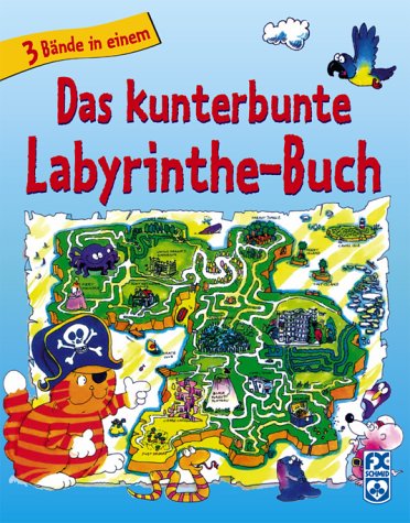 Stock image for Das kunterbunte Labyrinthe-Buch for sale by medimops