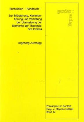 Beispielbild fr Enchiridion - Handbuch zum Verkauf von medimops