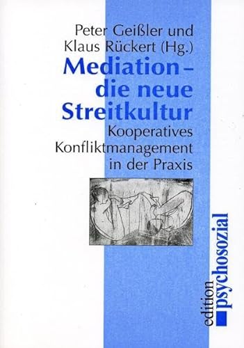 9783898060097: Mediation - Die neue Streitkultur