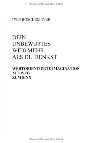 9783898111225: Dein Unbewutes wei mehr, als du denkst.