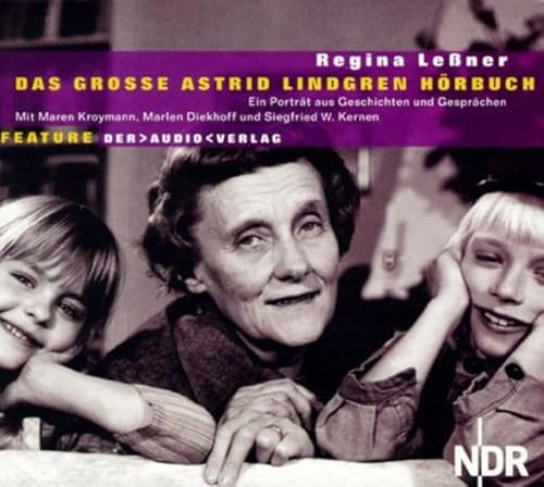 9783898132114: Das groe Astrid Lindgren Hrbuch, 1 Audio-CD