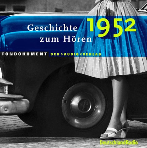 9783898132121: Geschichte Zum Hren:1952