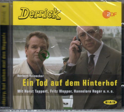 Beispielbild fr Derrick. Ein Tod auf dem Hinterhof. CD. zum Verkauf von medimops