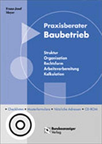 Imagen de archivo de Praxisberater Baubetrieb a la venta por medimops