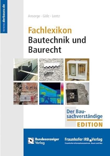 9783898175654: Fachlexikon Bautechnik und Baurecht