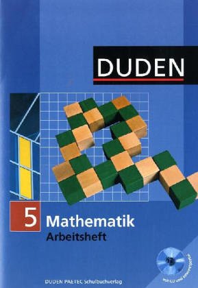 9783898182119: Duden. Mathematik 5 A. Arbeitsheft m. CD-ROM. Nordrhein-Westfalen.