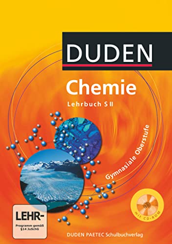 9783898185257: Duden. Chemie Gymnasium mit CD-ROM. Sekundarstufe 2