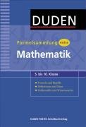 Imagen de archivo de Duden Formelsammlung extra Mathematik: 5. bis 10. Klasse a la venta por medimops