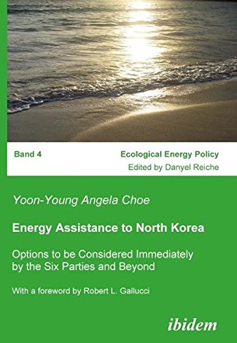 9783898218382: Energy Assistance to North Korea: Options to be Considered Immediately by the Six Parties and Beyond. With a foreword by Robert L. Gallucci: 4 (Ecological Energy Policy)