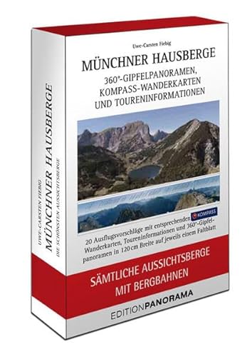 Stock image for Mnchner Hausberge: Smtliche Aussichtsberge mit Bergbahnen for sale by medimops