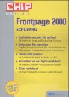 Imagen de archivo de FrontPage 2000 Schulung a la venta por Versandantiquariat Felix Mcke