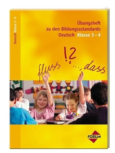Stock image for Bildungsstandards Deutsch Klasse 3 - 4. bungsheft for sale by medimops