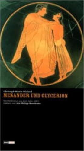 9783898301978: Menander und Glycerion