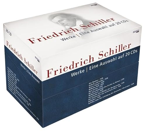 9783898309264: Friedrich Schiller - Werke / Eine Auswahl auf 20 CDs: Eine Auswahl