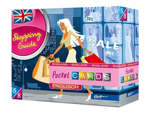 Beispielbild fr Pocket-CARDS Shopping guide, Englisch zum Verkauf von medimops