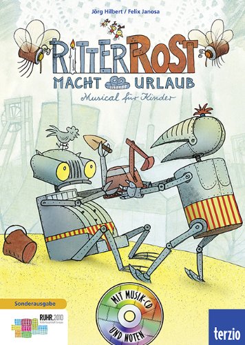 Stock image for Ritter Rost macht Urlaub. Buch und CD: Musical fr Kinder for sale by medimops