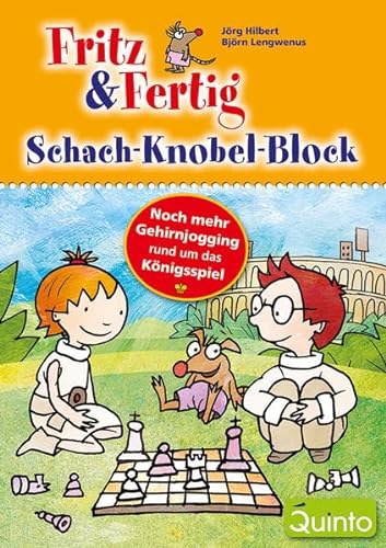 Stock image for Fritz & Fertig Schach-Rtsel-Block 2: Noch mehr GehirnjoggingrundumdasKnigsspiel for sale by medimops