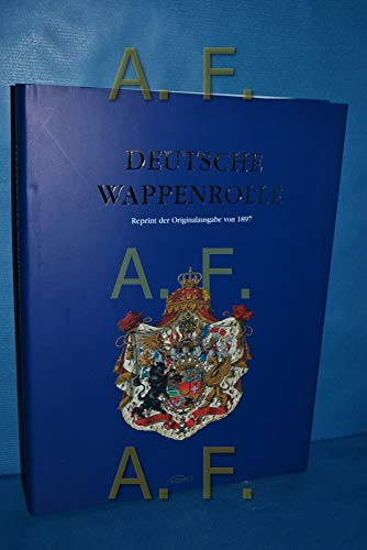 Imagen de archivo de Deutsche Wappenrolle. a la venta por Bernhard Kiewel Rare Books