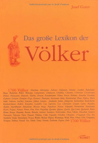 Stock image for Das groe Lexikon der Vlker for sale by medimops