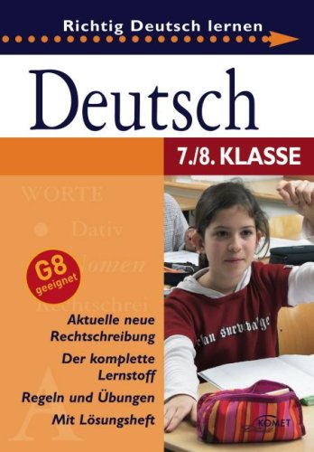 Beispielbild fr Deutsch 7./8. Klasse: Richtig Deutsch lernen zum Verkauf von medimops