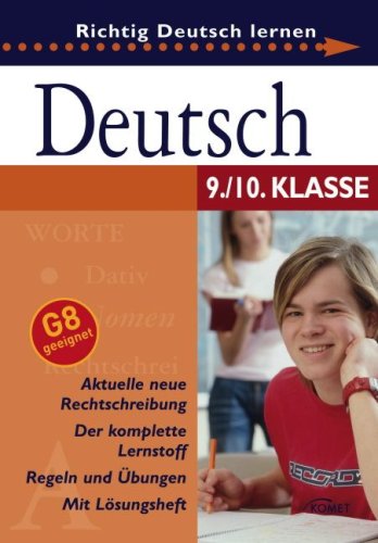 9783898366199: Deutsch 9./10. Klasse: Richtig Deutsch lernen
