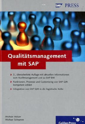 9783898421386: Qualittsmanagement mit mySAP.com - Prozemodellierung, Customizing, Anwendung von mySAP QM 4.6, mit CD (Livre en allemand)