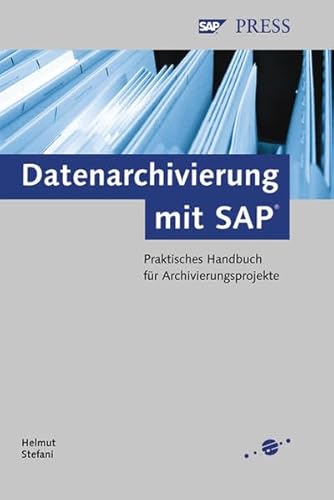 Stock image for Datenarchivierung mit SAP: Praktisches Handbuch fr Archivierungsprojekte (SAP PRESS) [Gebundene Ausgabe] von Helmut Stefani (Autor), Bernhard Brinkmller (Autor), Gerd Buchmller (Autor), Georg Fischer (Autor), Martin Fischer (Autor), Reto Gentinetta (Autor), Axel Herbst (Autor), Jan Nolte-Bmelburg (Autor), Thorsten Pferdekmper (Autor), Gerhard Scherer (Autor), Peter Zimmerer Der praktische Begleiter fr Ihre Archivierungsprojekte - Grundlagen der Archivierung - Ausfhrliche Prozessbeschreibung - - Dieses Buch gibt Ihnen wertvolle Informationen zur Datenarchivierung in einem SAP-System. Es geht detailliert auf die zugrunde liegenden Technologien ein und zeigt alle Ablufe der Datenarchivierung auf   von der Archivierbarkeitsprfung ber den Archivierungsvorgang und die Ablage der Archivdateien bis zur Anzeige der archivierten Daten. Schwerpunkt ist die Archivierung in SAP R/3, es werden aber auch neuere Archivierungskonzepte, z.B. fr CRM-Server oder SAP BW, behandelt. - Das Buch we for sale by BUCHSERVICE / ANTIQUARIAT Lars Lutzer