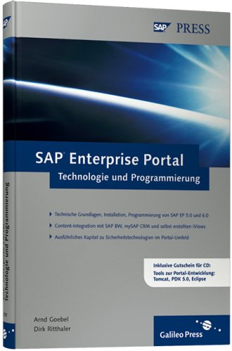 Beispielbild fr SAP Enterprise Portal - Technologie und Programmierung (SAP PRESS) zum Verkauf von medimops