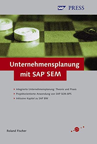 Imagen de archivo de Unternehmensplanung mit SAP SEM. Operative und strategische Planung mit SEM-BPS a la venta por medimops
