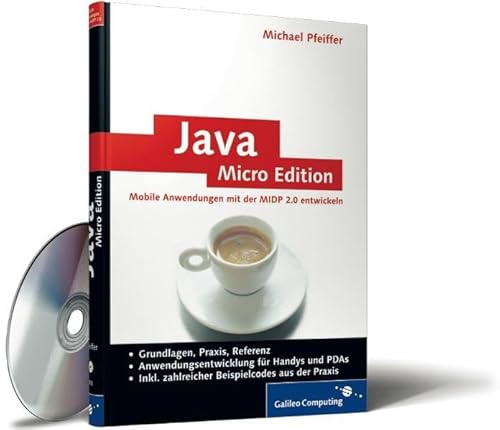 Immagine dell'editore per Java Micro Edition. Mobile Anwendungen mit der MIDP 2.0 entwickeln mit CD-ROM (Gebundene Ausgabe) Informatik Programmiersprachen Programmierwerkzeuge EDV J2ME Java 2 Micro Edition JavaME MIDP MIDP 2.0 Mobile Anwendungen mobile Kommunikation SyncML WebServices Smartphone Handys PDAs Codefragmente Applikation Klassen Methoden J2ME Multimediales Kommunikation Programmierung Hierarchie JME-Klassen WTK MIDP-Klassen Interfaces Netz JSRs Programmiersprache Galileo Michael Pfeiffer venduto da BUCHSERVICE / ANTIQUARIAT Lars Lutzer