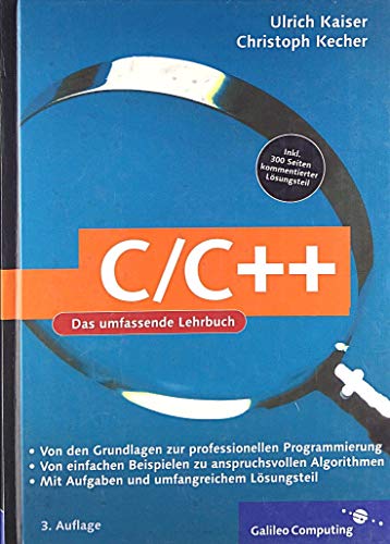 Stock image for C/C++: Von den Grundlagen zur professionellen Programmierung (Galileo Computing) for sale by medimops