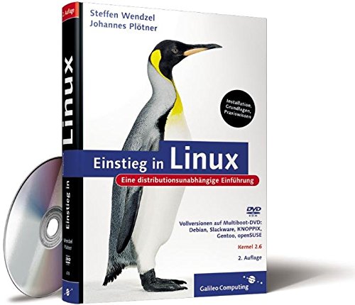9783898426787: Einstieg in Linux, m. CD-ROM