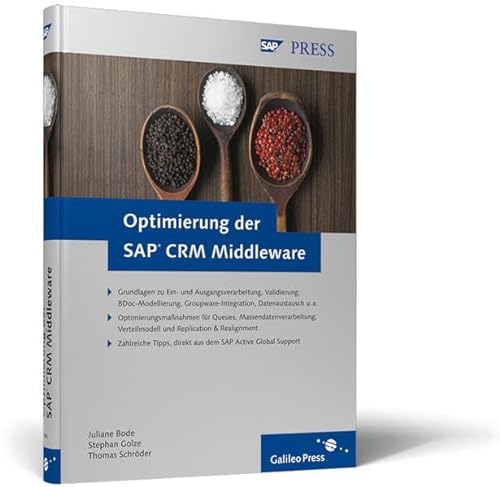 Stock image for Optimierung der SAP CRM Middleware (SAP PRESS) [Gebundene Ausgabe] von Juliane Bode (Autor), Stephan Golze (Autor), Thomas Schrder (Autor) for sale by BUCHSERVICE / ANTIQUARIAT Lars Lutzer