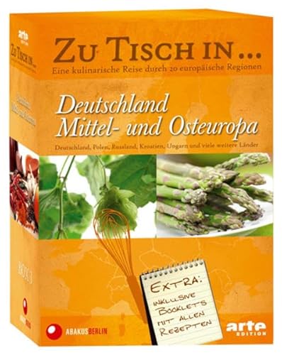 9783898481137: Zu Tisch in . . . Deutschland, Mittel- und Osteuropa, DVDs. Box.3